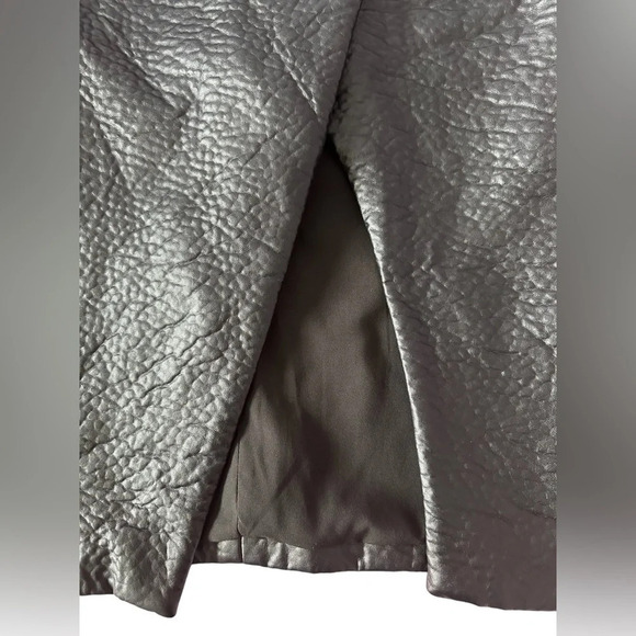 Finders Keepers Black Skirt Faux Leather Excellent Condition Size Small - Picture 5 of 6